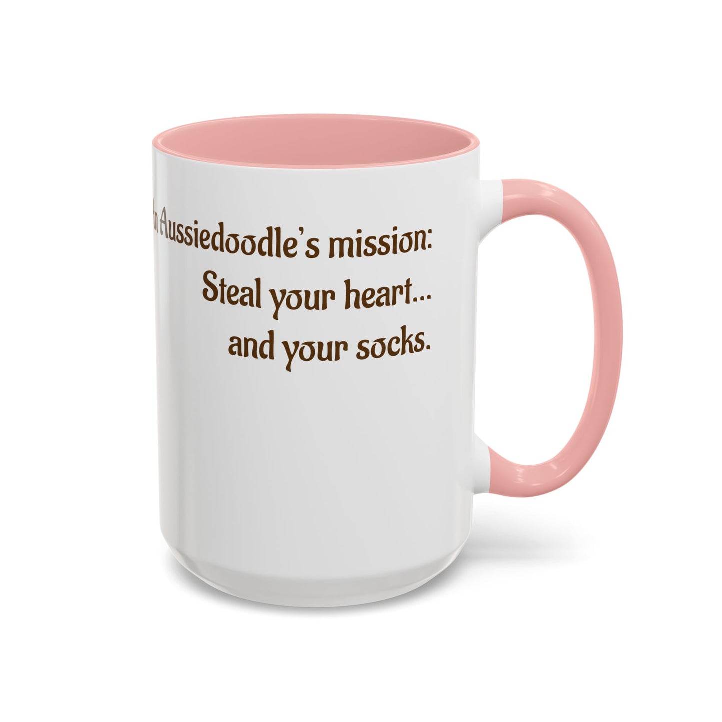 Whimsical Aussiedoodle Coffee Mug - Perfect Gift for Doodle Dog Lovers, Pet Owners, and Birthday Celebrations, Dog Mom Mug, Cute Animal
