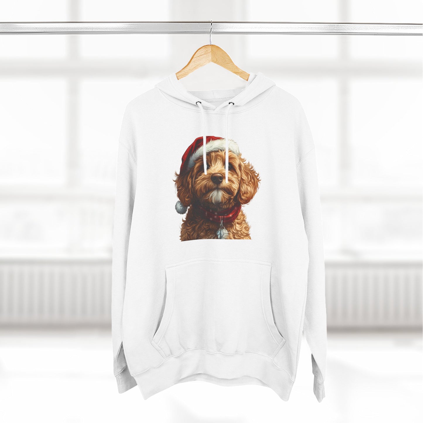 Santa Golden Doodle Hoodie