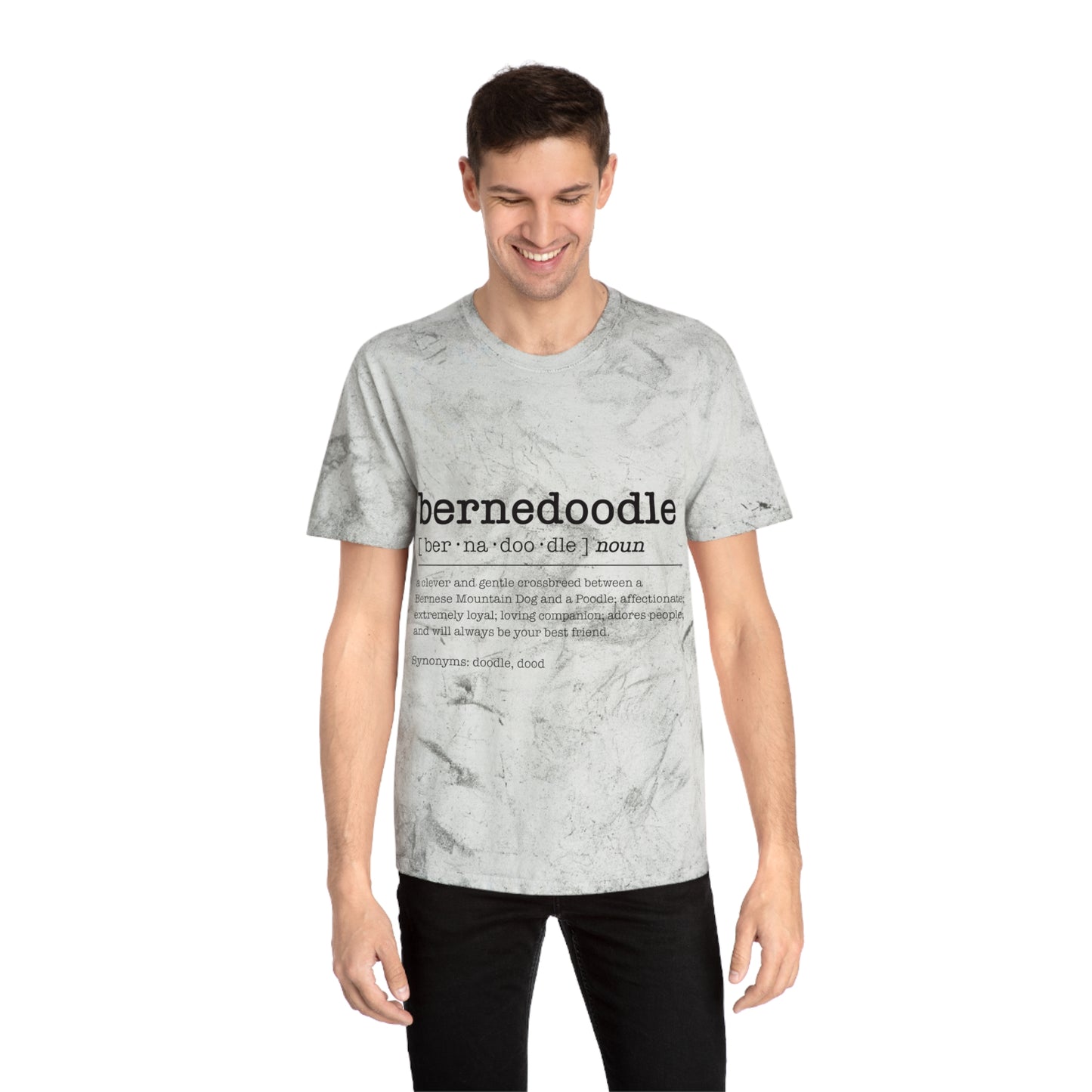 Colorful Bernedoodle T-Shirt, Dog Lover Gift, Unisex Tee, Pet Owner Apparel, Nature-Inspired Casual Wear, gift for him, gift for her