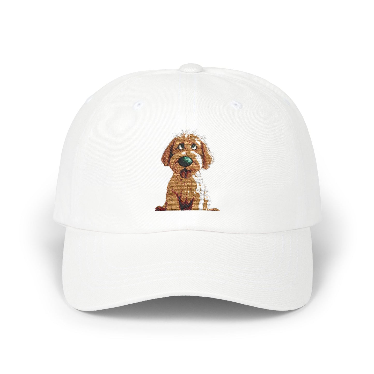 Embroidered Goldendoodle Dog Lover Dad Cap, Doodle Owner Gift, Casual Hat, Holiday Gift, Dog Mom Dad Cap, Handmade Dog Hat, Gift for Him