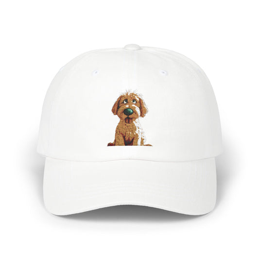 Embroidered Goldendoodle Dog Lover Dad Cap, Doodle Owner Gift, Casual Hat, Holiday Gift, Dog Mom Dad Cap, Handmade Dog Hat, Gift for Him