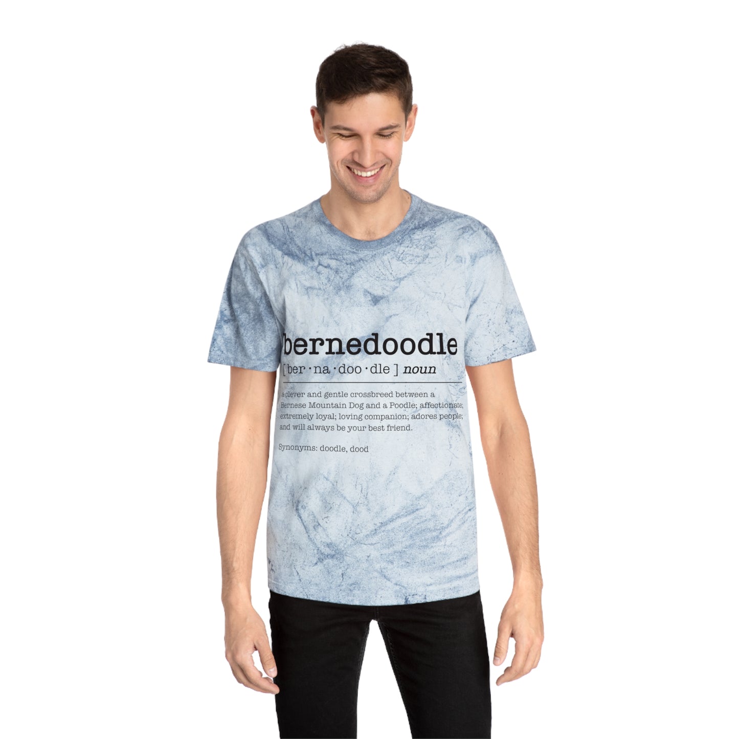 Colorful Bernedoodle T-Shirt, Dog Lover Gift, Unisex Tee, Pet Owner Apparel, Nature-Inspired Casual Wear, gift for him, gift for her