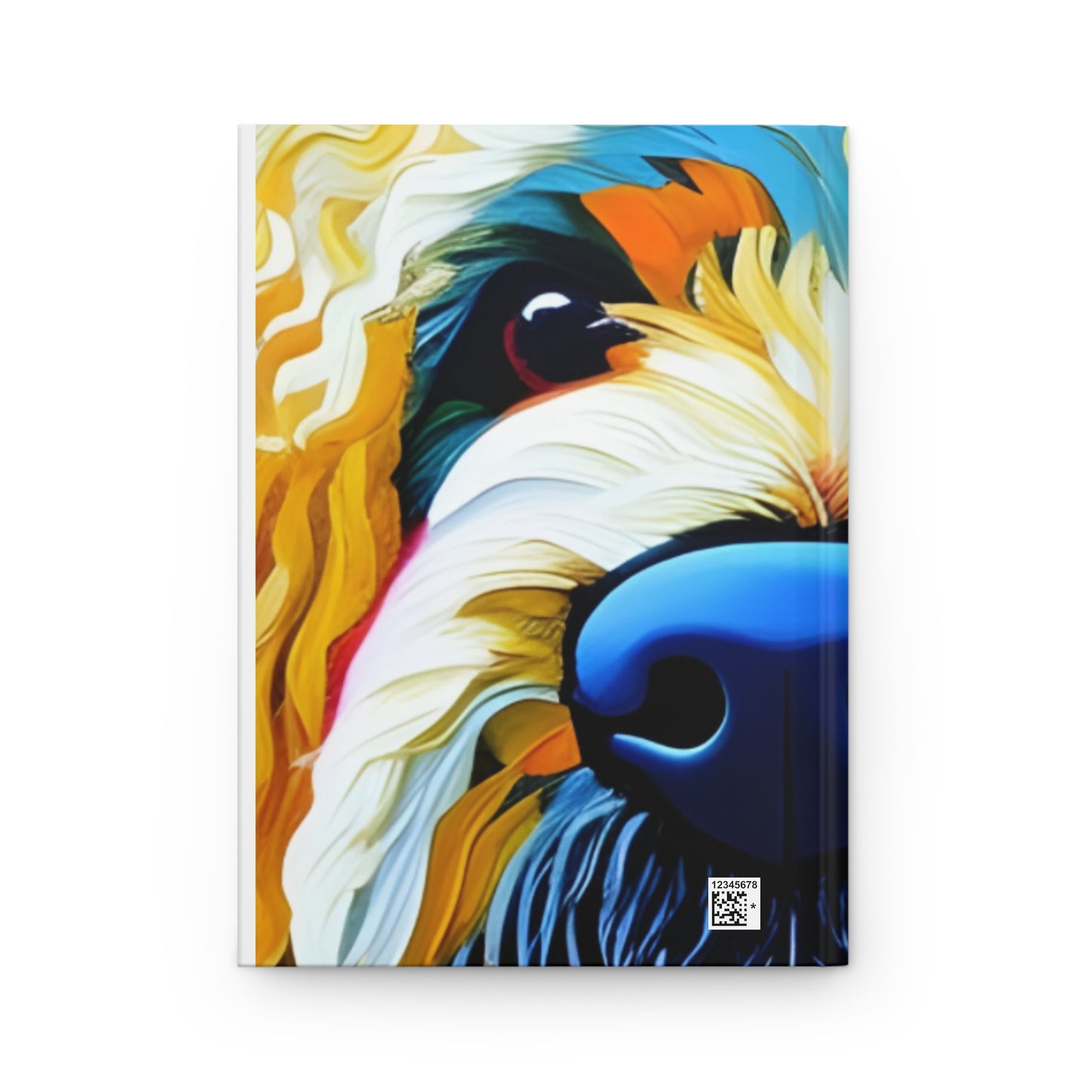 Colorful Doodle Dog Journal, Pet Owner Notebook, Birthday Gift, Animal Lover Diary, Artistic Notepad, Holiday Journal