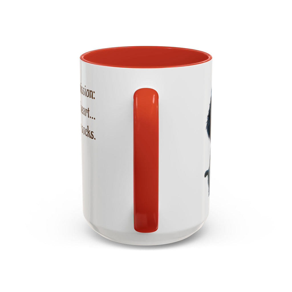 Whimsical Aussiedoodle Coffee Mug - For Doodle Dog Lovers
