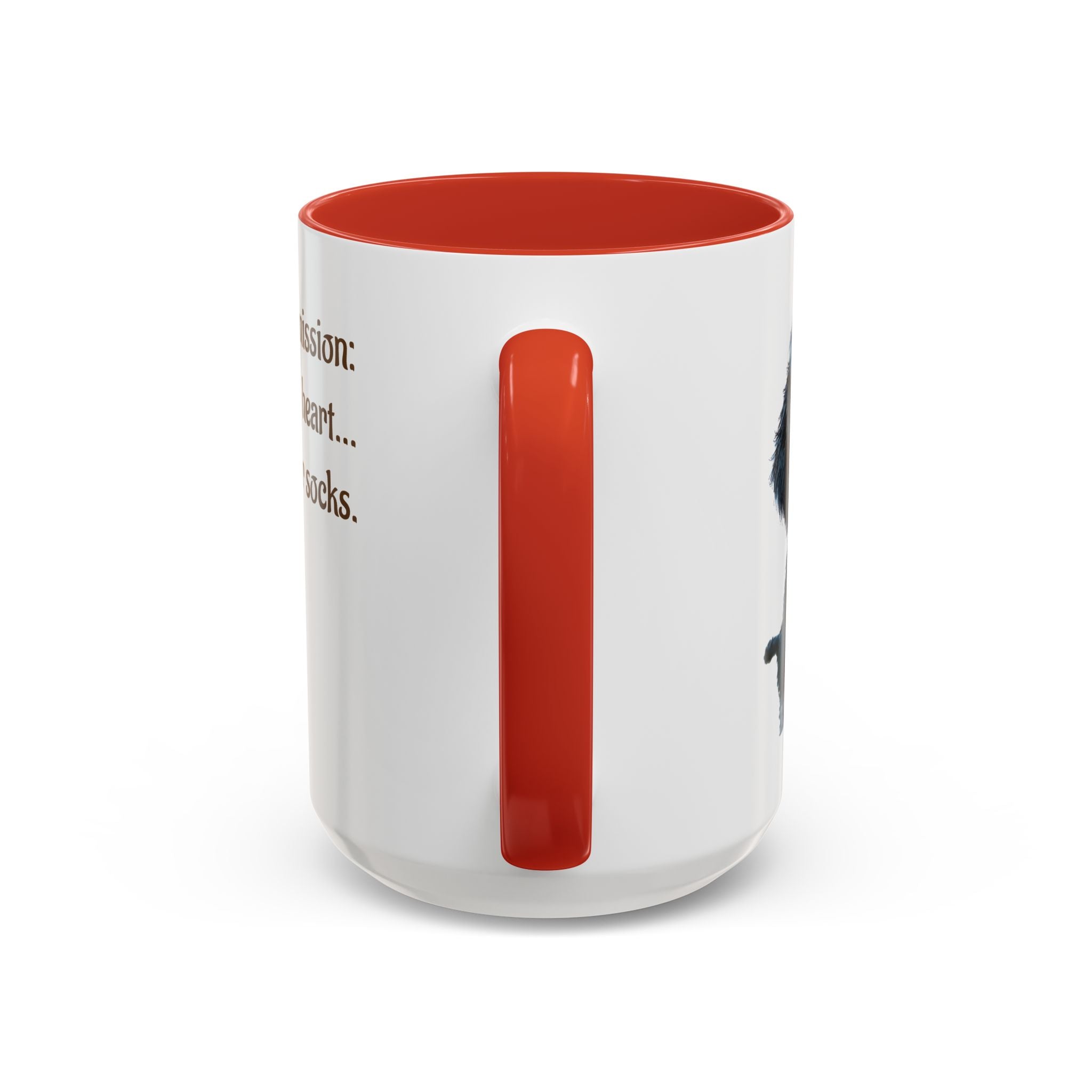 Whimsical Aussiedoodle Coffee Mug - For Doodle Dog Lovers