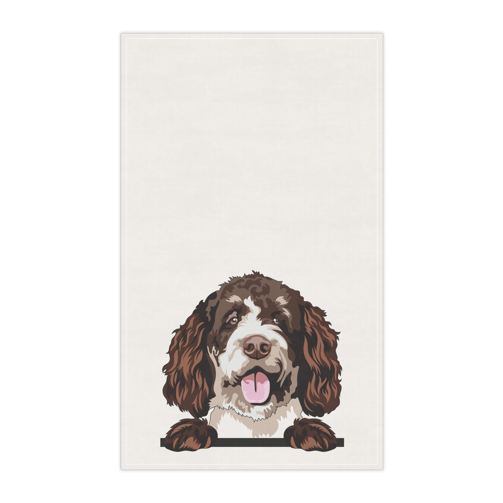 Bernedoodle Dog Lover's Tea Towels, Kitchen  Dog Owner Gift
