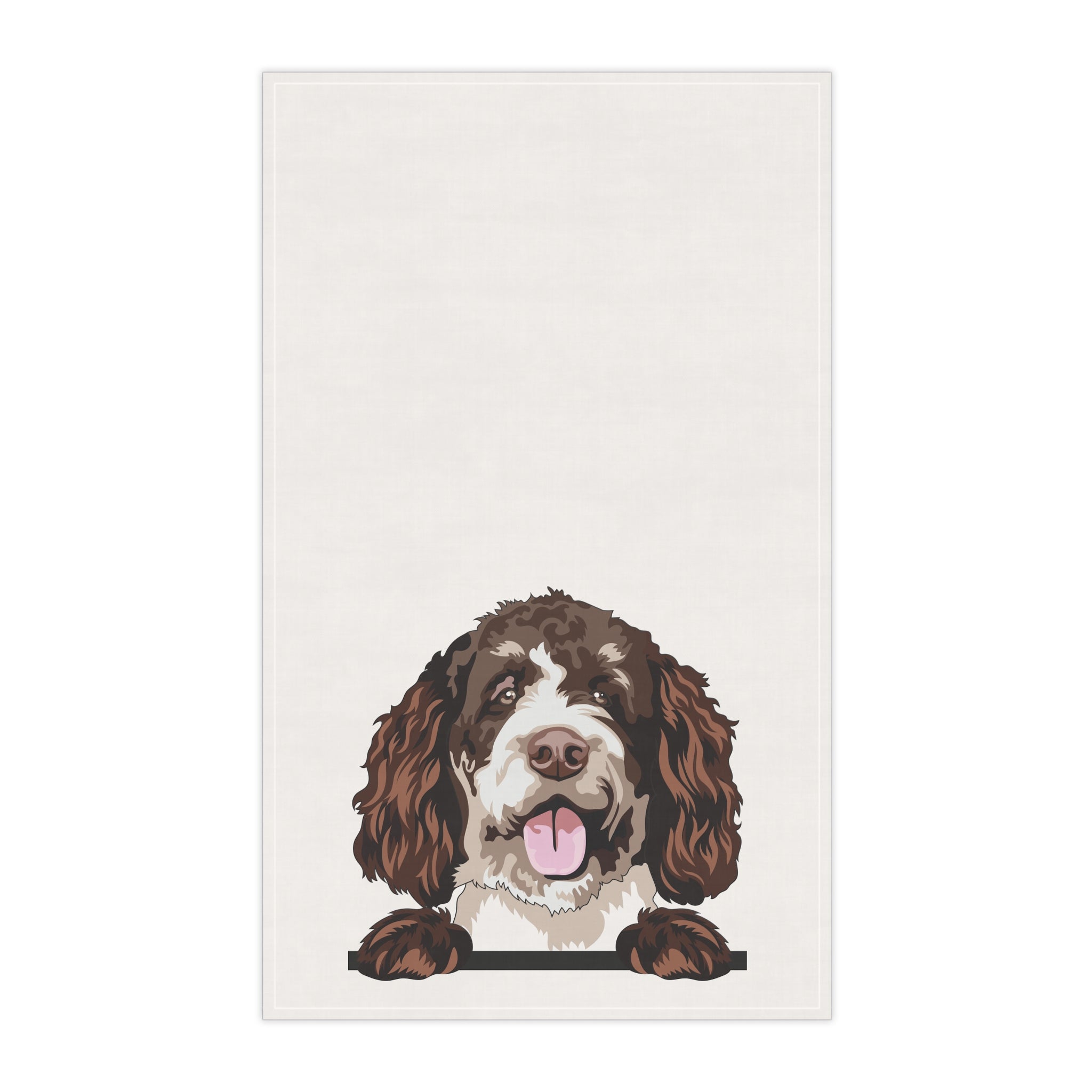 Bernedoodle Dog Lover's Tea Towels, Kitchen  Dog Owner Gift