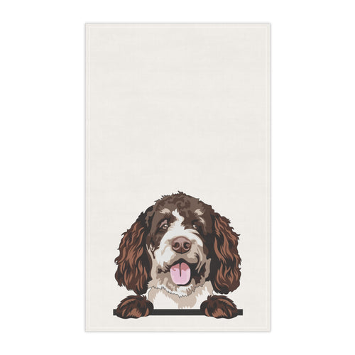Bernedoodle Dog Lover's Tea Towels, Kitchen  Dog Owner Gift